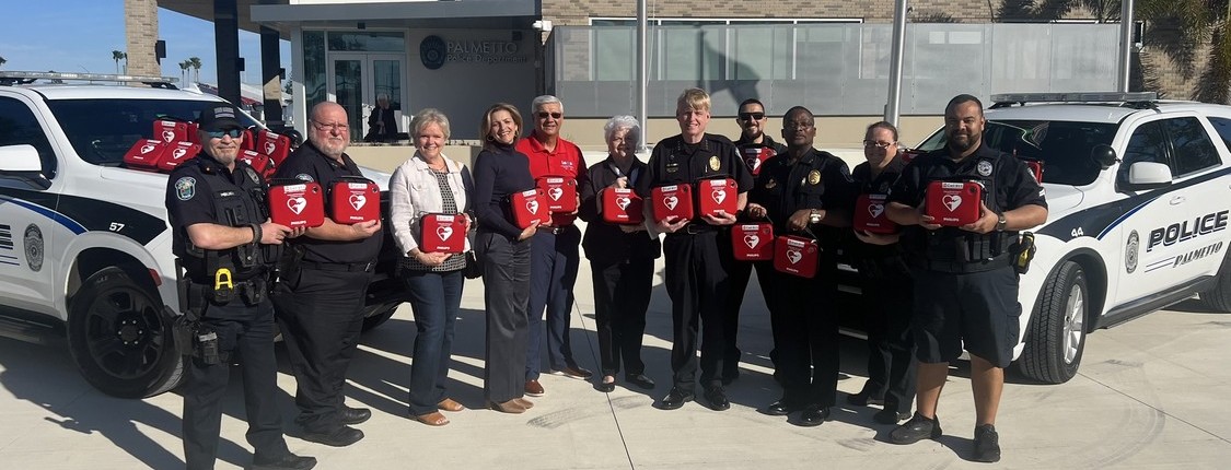 Donation to City of Palmetto Police Department 